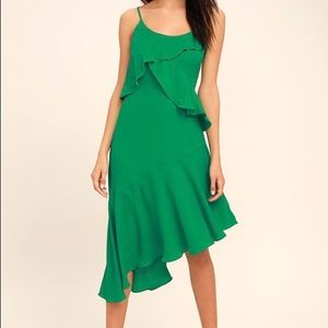 Adelphi’s Rae Desdemona Green Midi Dress